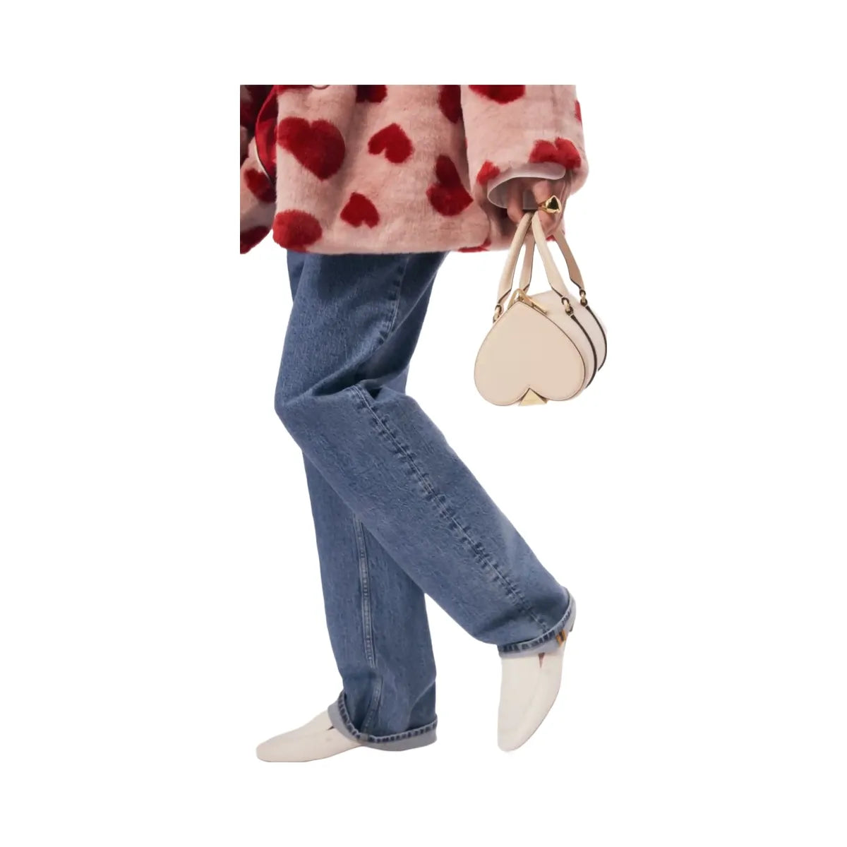 Kate Spade Icon Small Barrel Bag Milk Glass