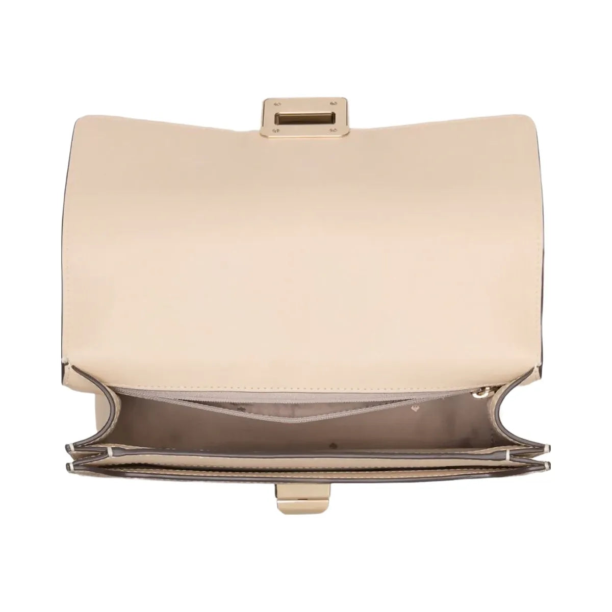 Kate Spade Flower Small Flap Shoulder Bag Dark Beige Multi