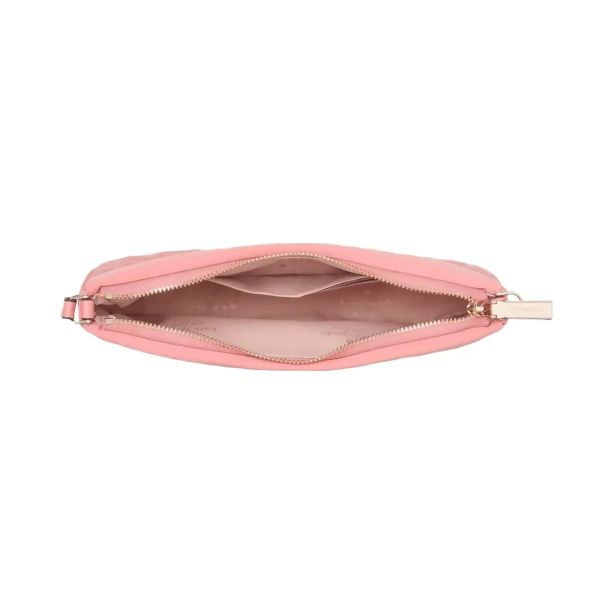 Kate Spade Flower Quilted Fabric Convertible Wristlet Terracotta Tile