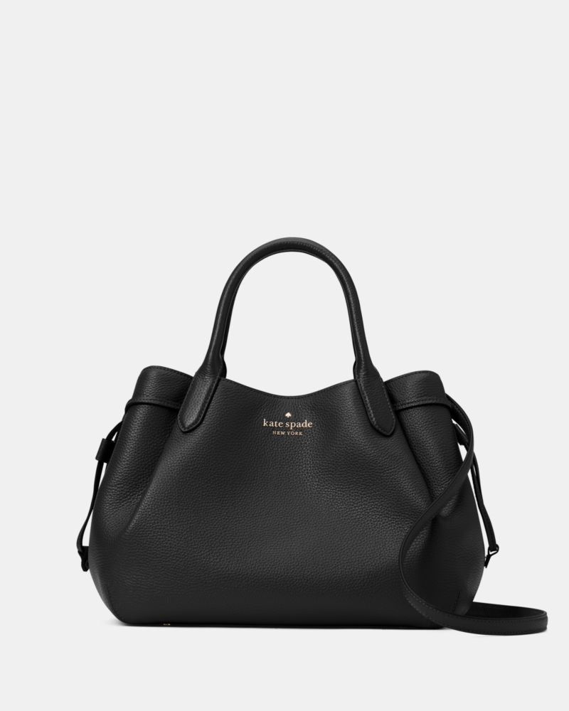 KateSpade Dumpling Large Satchel Bag Black