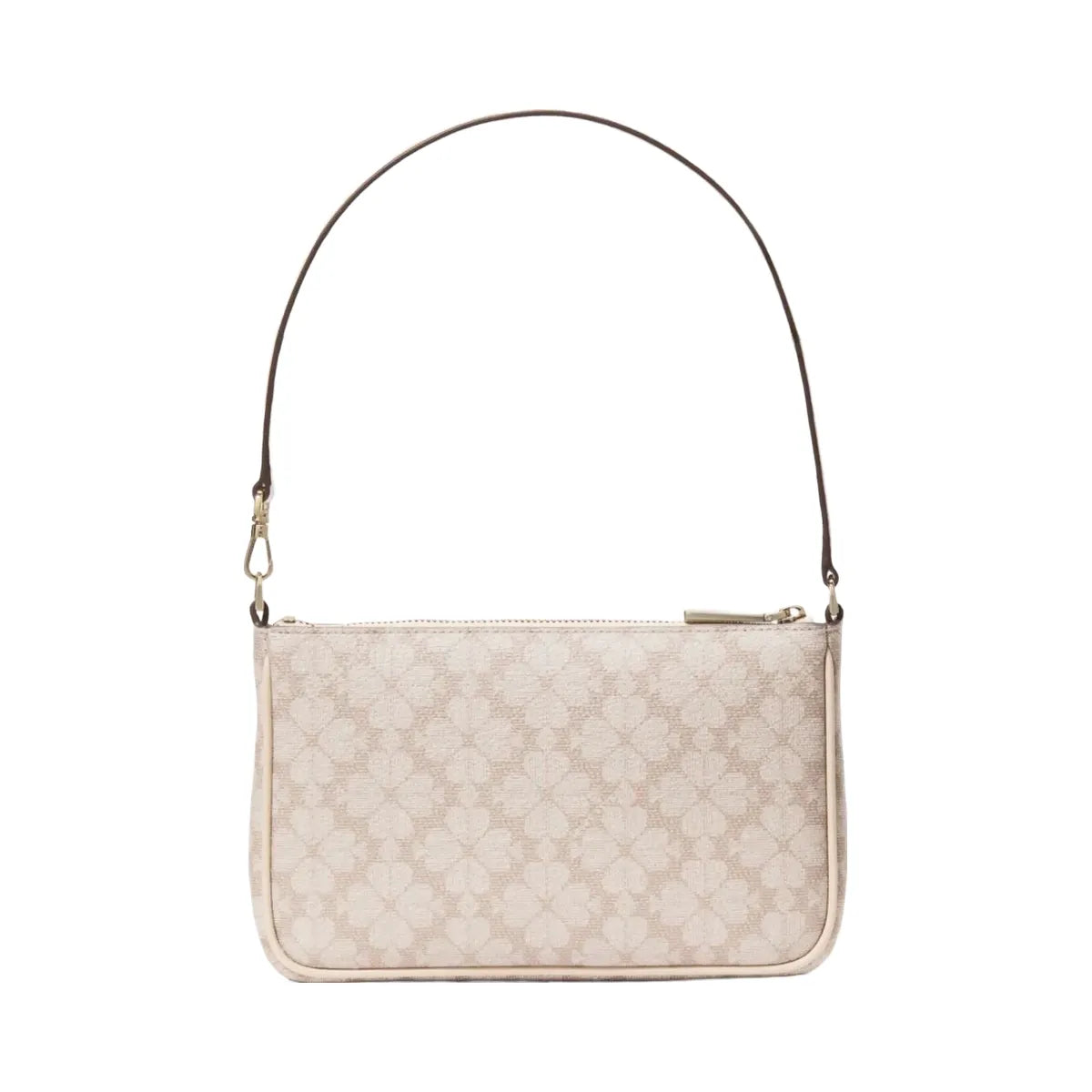 Kate Spade Flower Convertible Wristlet Dark Beige Multi