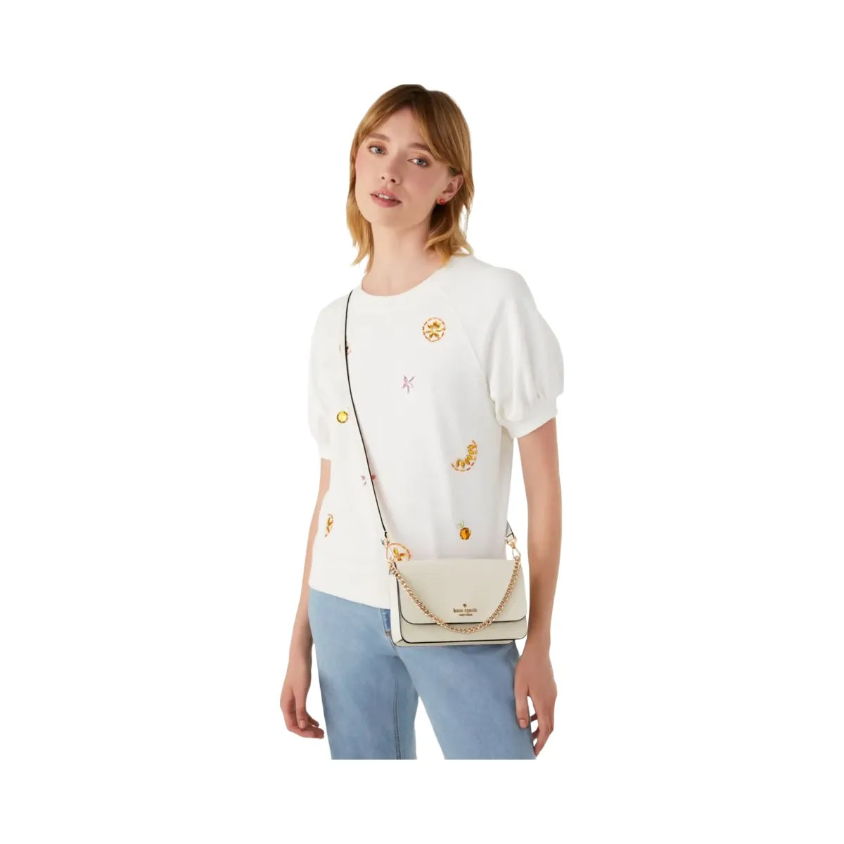Kate Spade Madison Willow Mini Crossbody Meringue