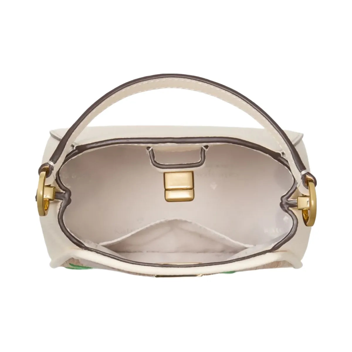Kate Spade Phoebe Straw Mini Top Handle Crossbody Natural Multi