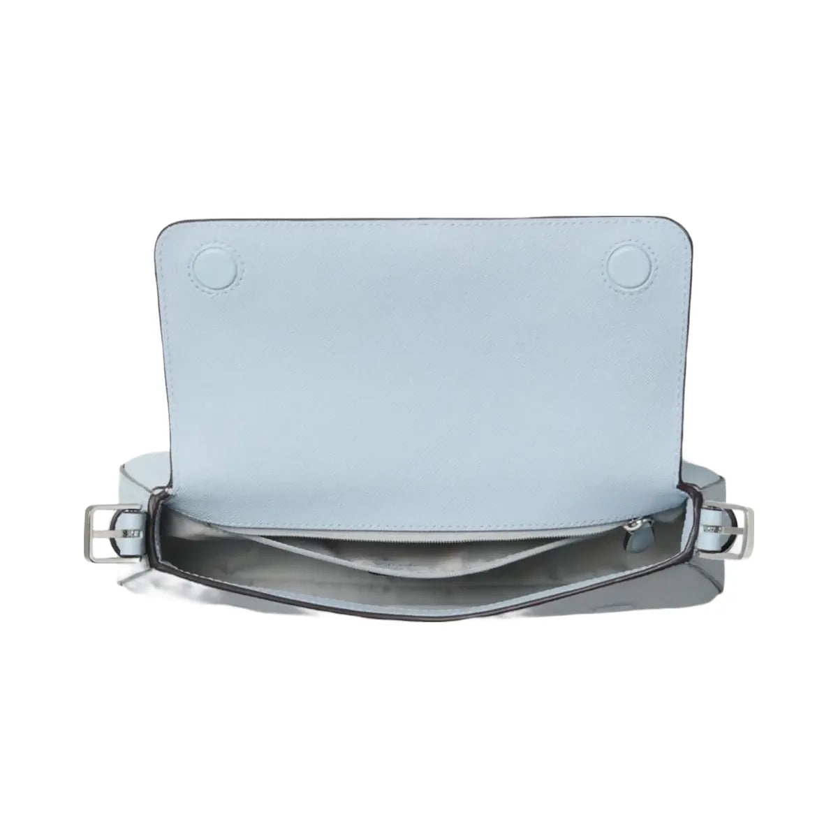 Kate Spade Madison Saffiano Leather Small Flap Shoulder Bag Watercolor Blue