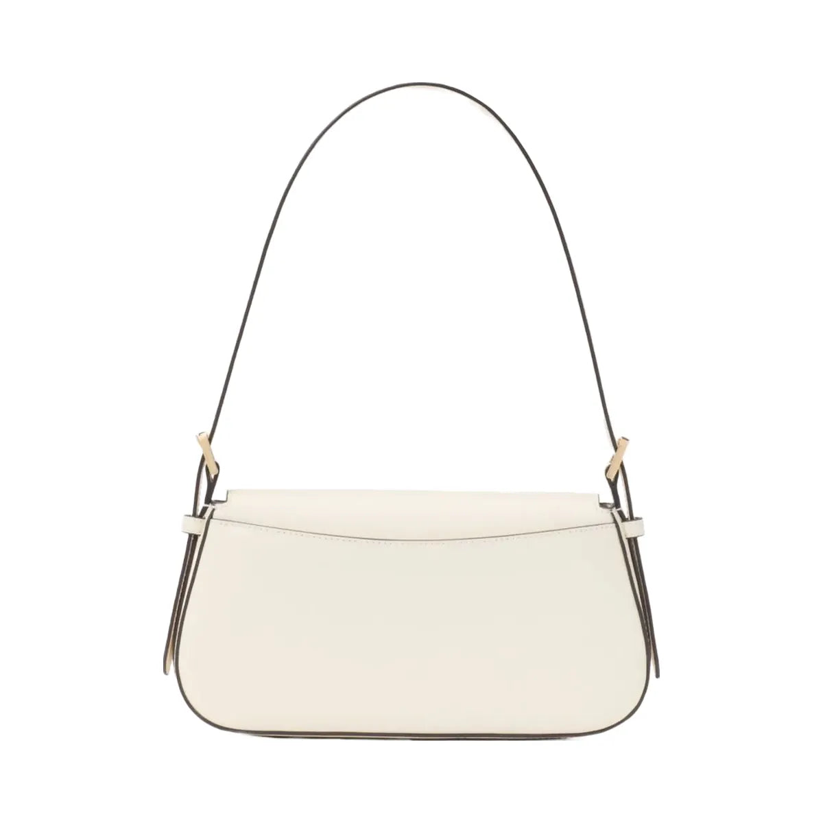 Kate Spade Madison Saffiano Leather Small Flap Shoulder Bag Meringue