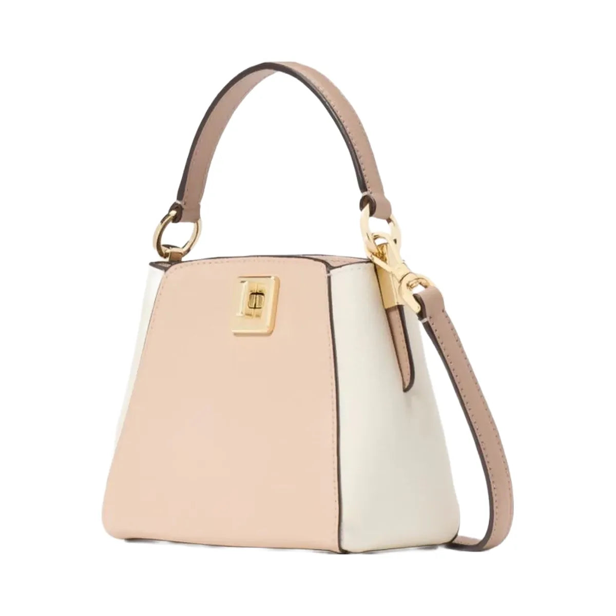 Kate Spade Phoebe Mini Top Handle Crossbody Toasted Hazelnut Multi