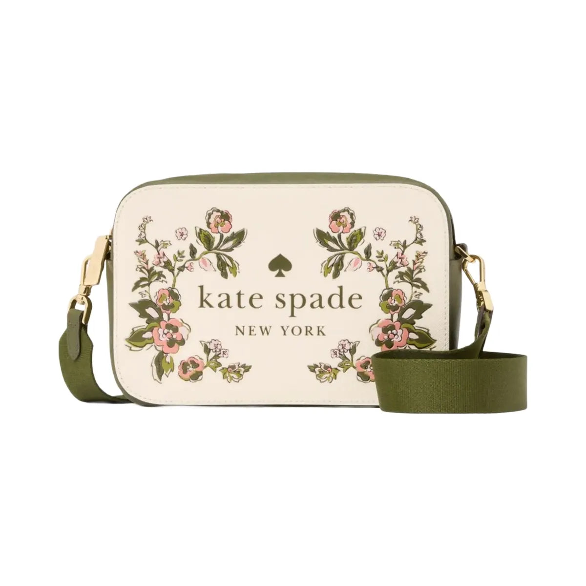 Kate Spade Oh Snap Floral Camera Bag Meringue Multi