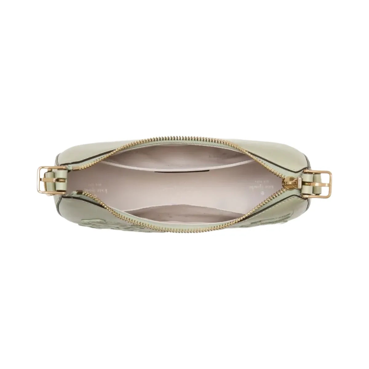 Kate Spade Nova Floral Applique Crescent Shoulder Bag Sage Bundle
