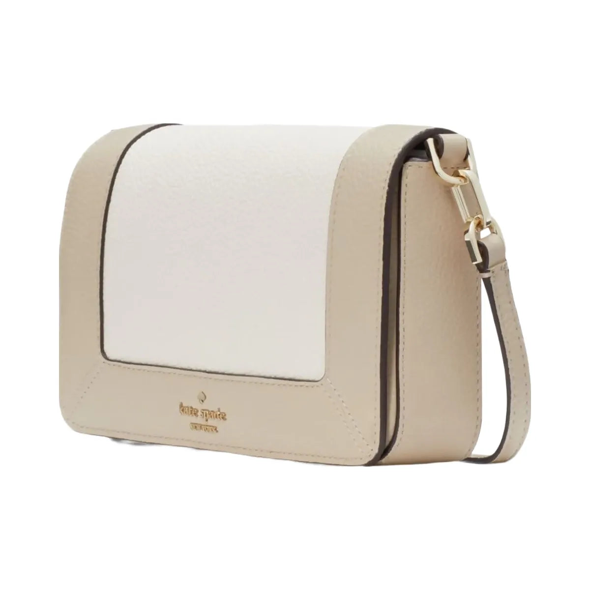 Kate Spade Lena Colorblock Mini Flap Crossbody Light Sand Multi