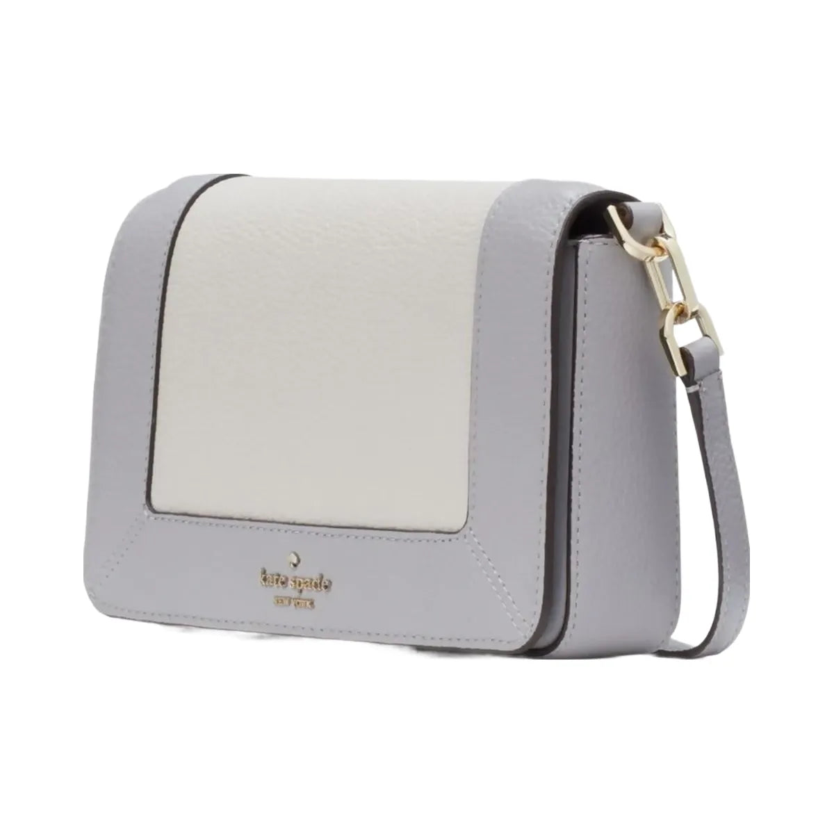 Kate Spade Lena Colorblock Mini Flap Crossbody Mountain Grey Multi