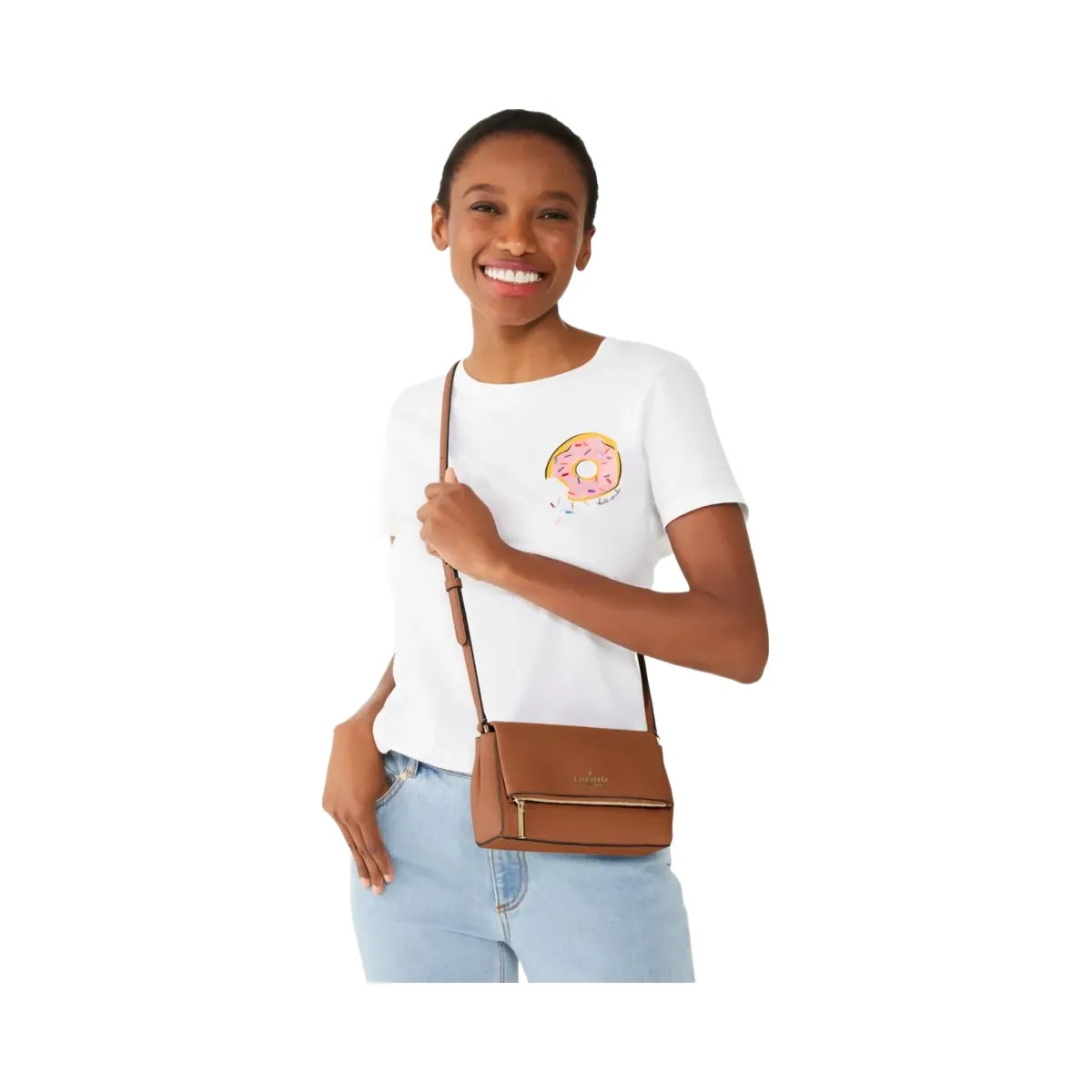 Kate Spade Leila Mini Crossbody Warm Gingerbread