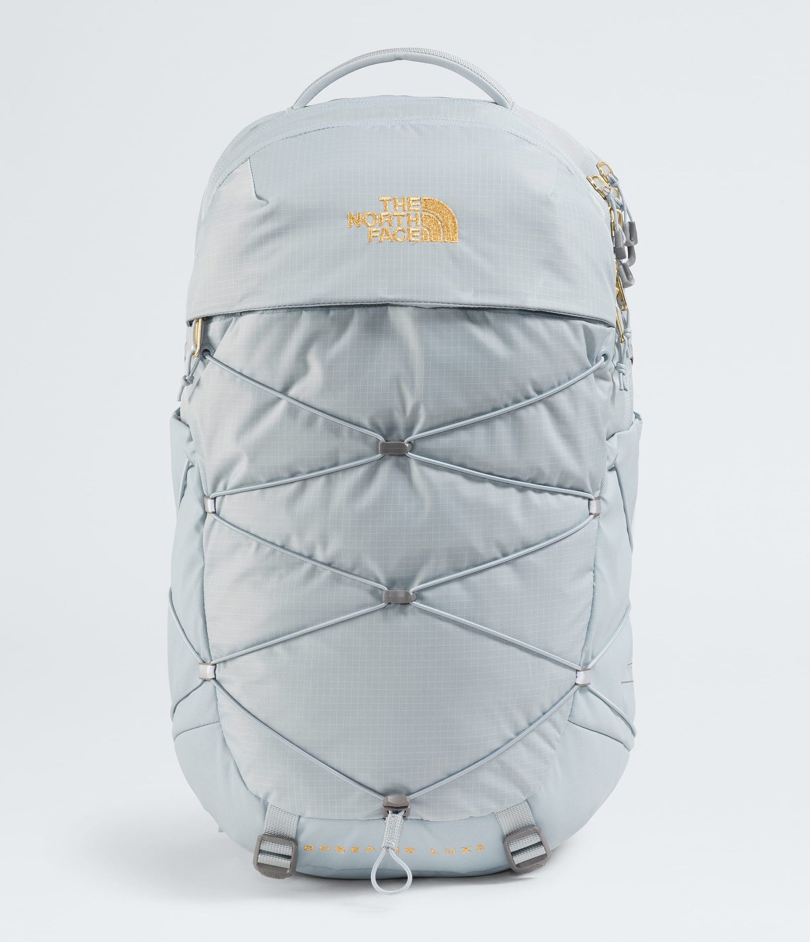 The North Face Women’s Borealis Luxe Backpack Frost Grey-Gold Metallic