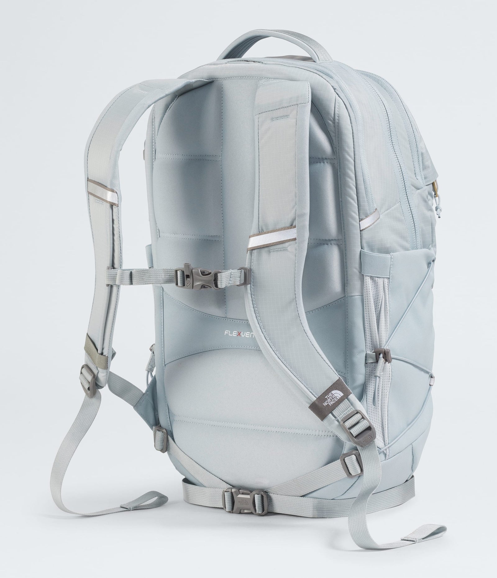 The North Face Women’s Borealis Luxe Backpack Frost Grey-Gold Metallic