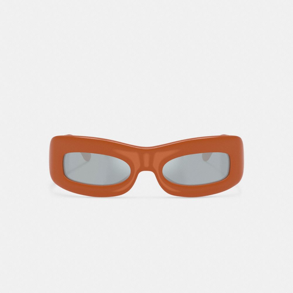 Chunky Narrow Rectangle Sunglasses