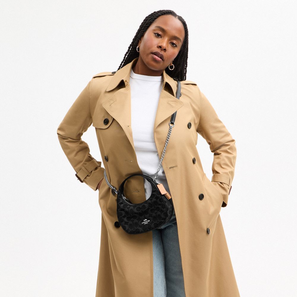 Carmen Mini Crossbody Bag In Signature Denim