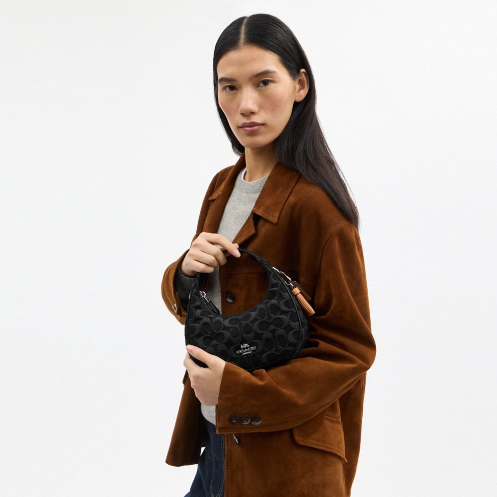 Carmen Mini Crossbody Bag In Signature Denim