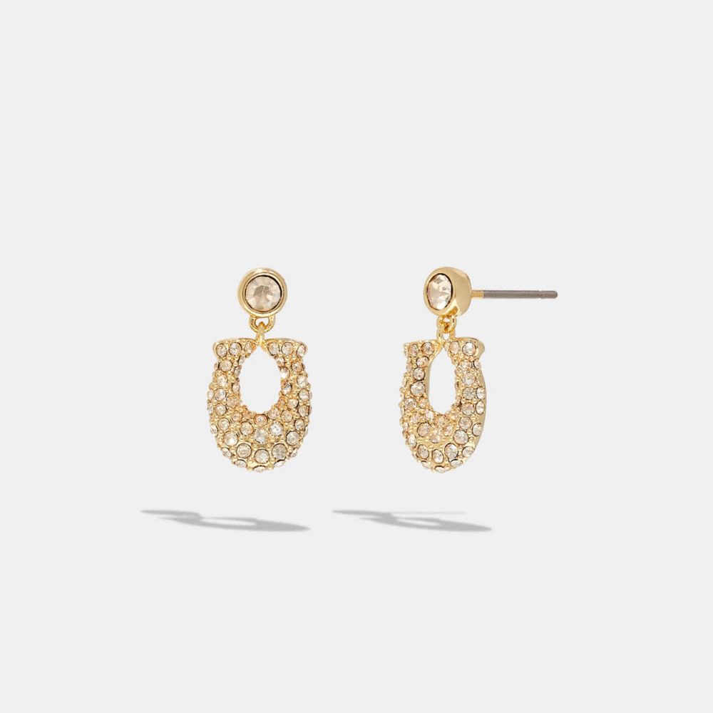 Signature Pavé Earrings