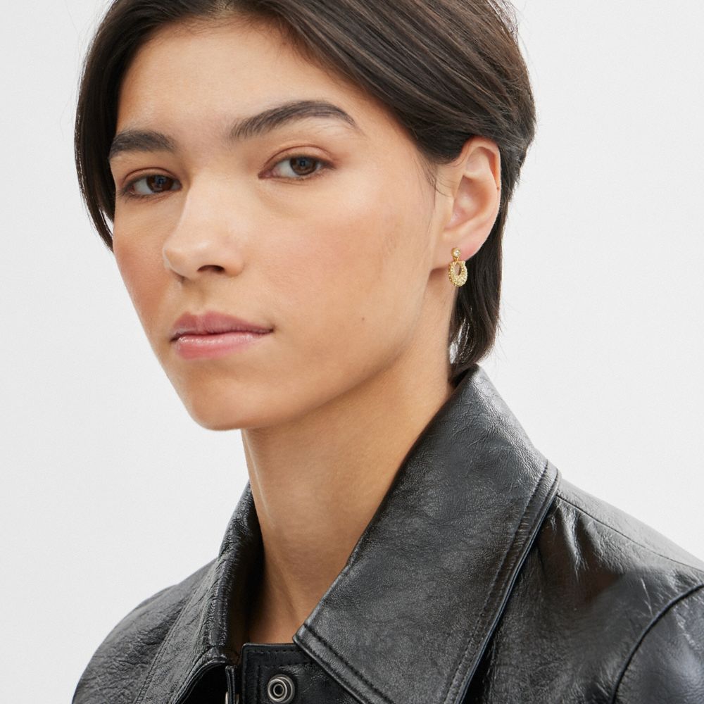 Signature Pavé Earrings