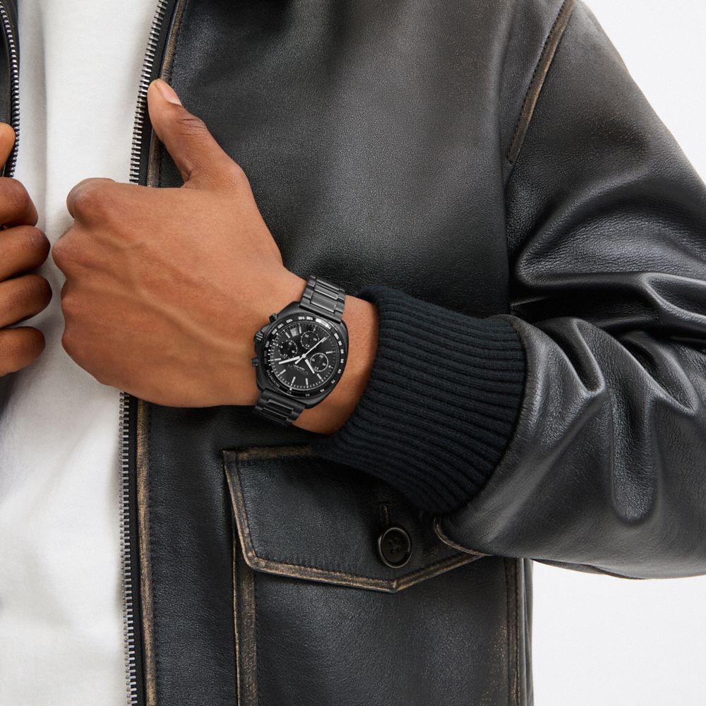 Charter Chronograph Watch, 39 Mm