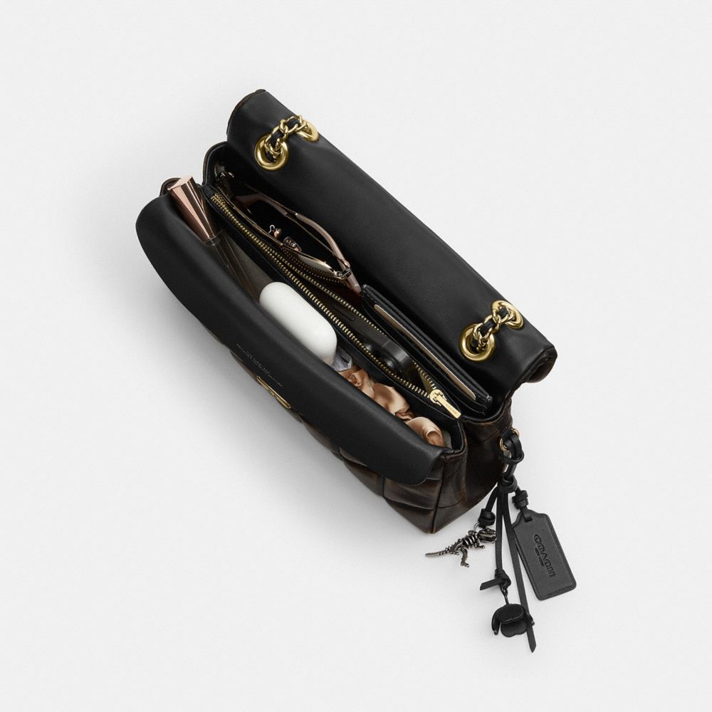 Tabby Shoulder Bag 26 In Loved Leather With Quilting