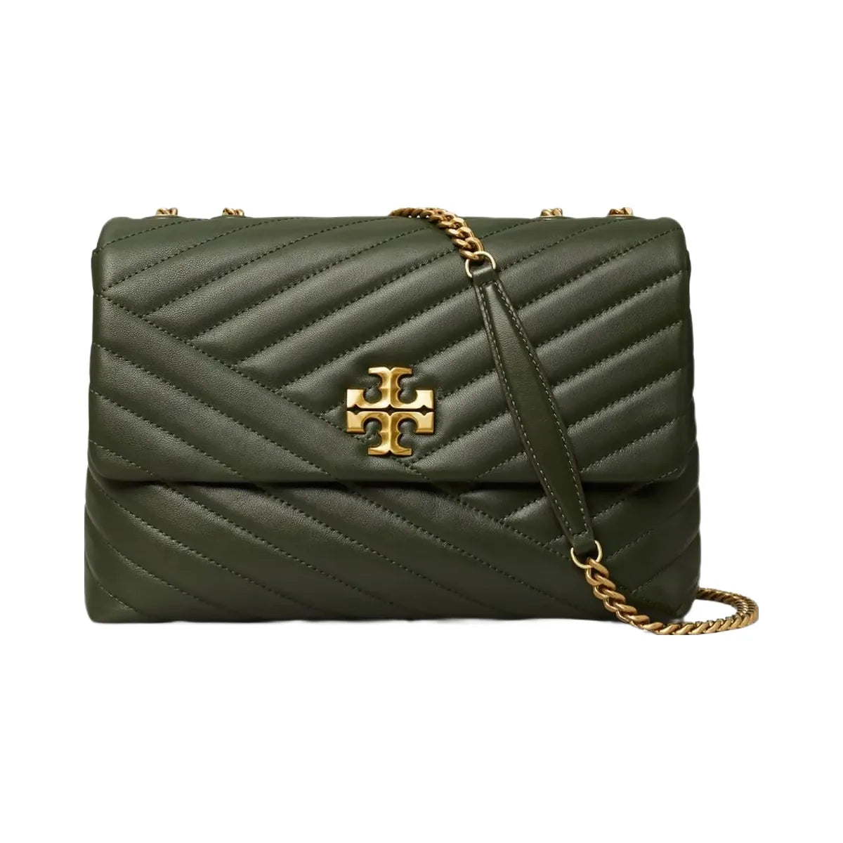 Tory Burch Kira Chevron Shoulder Bag SYCAMORE