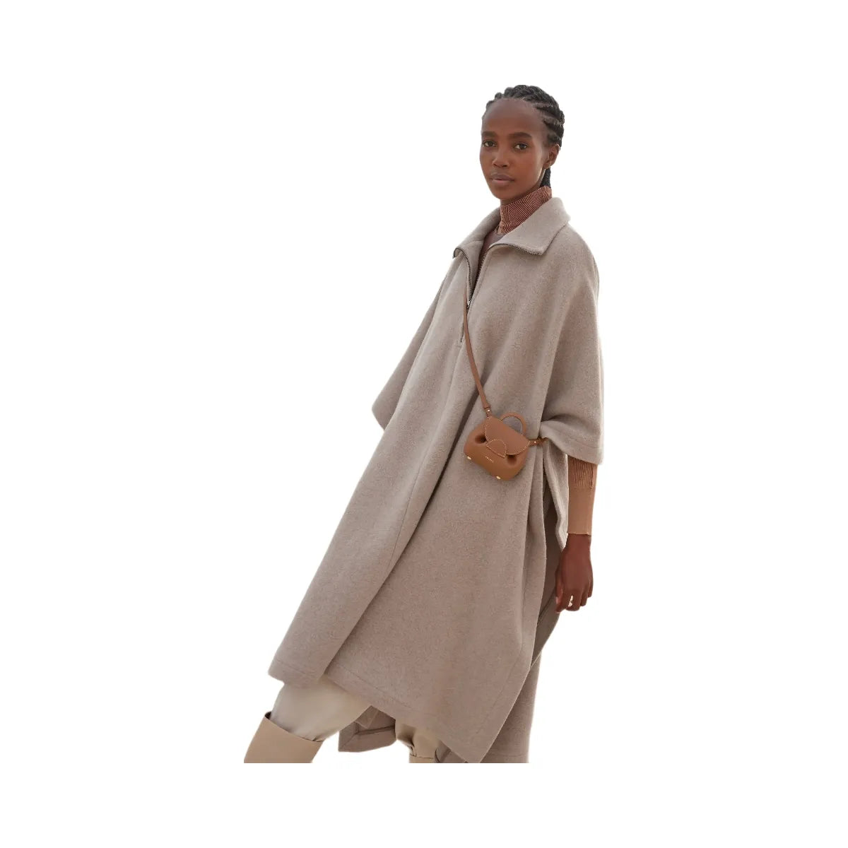 Polene Numero Un Micro Textured Camel