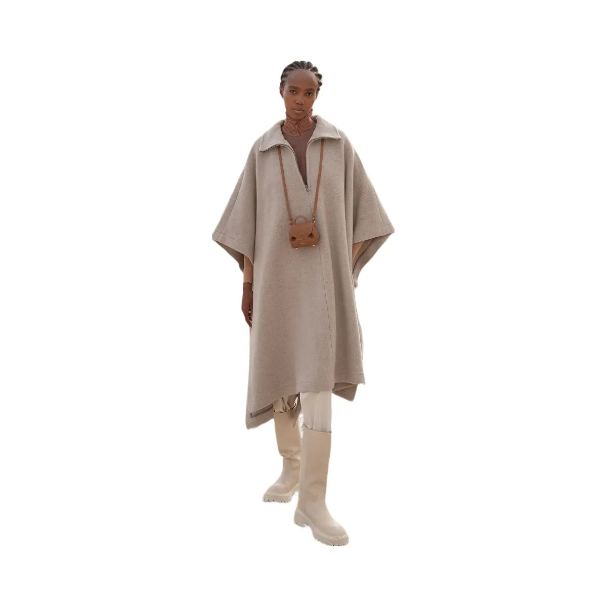 Polene Numero Un Micro Textured Camel