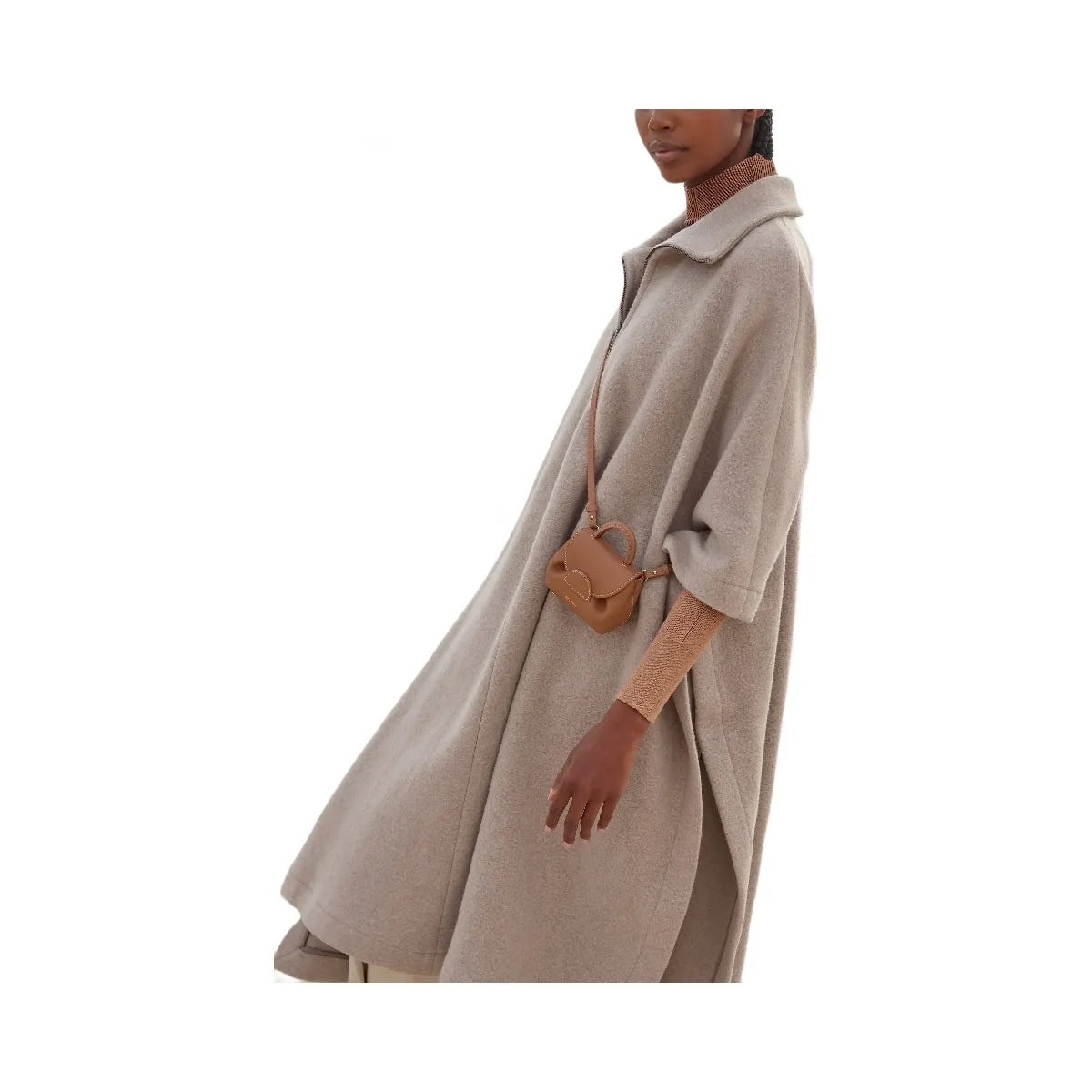 Polene Numero Un Micro Textured Camel