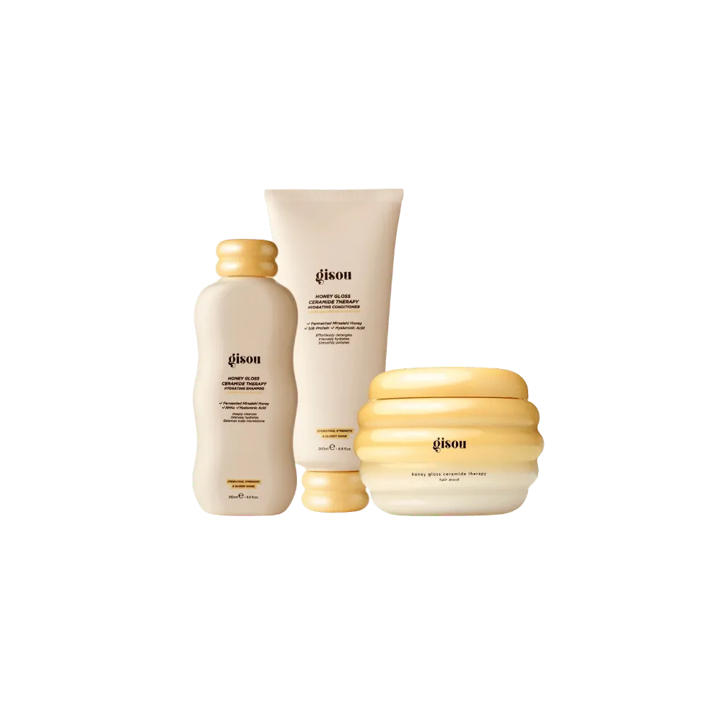 Honey Gloss Hair Wash Trio