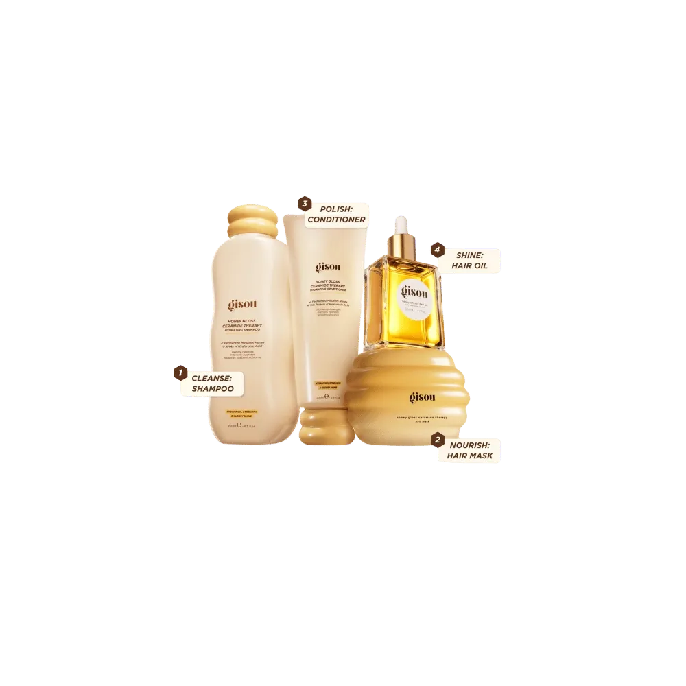 Gisou Honey Gloss Hair Routine