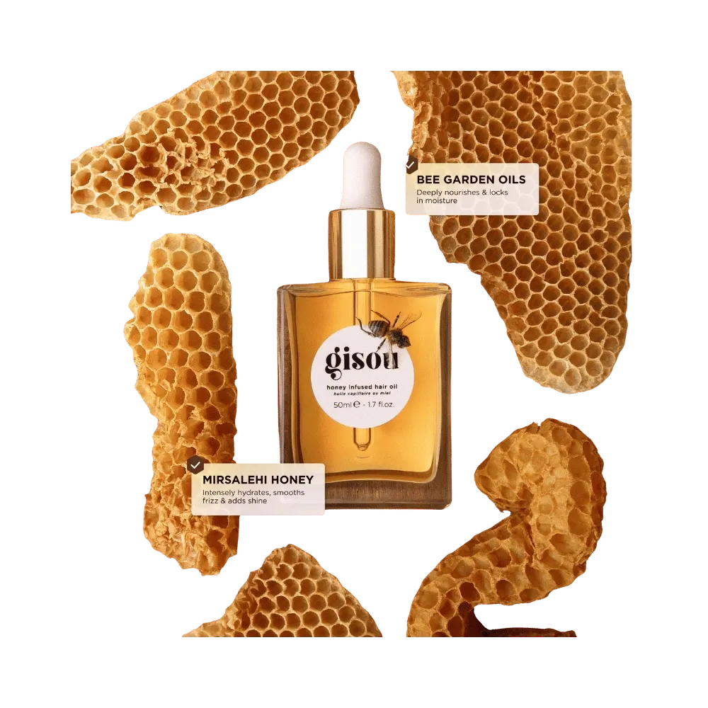 Gisou Honey Gloss Hair Routine