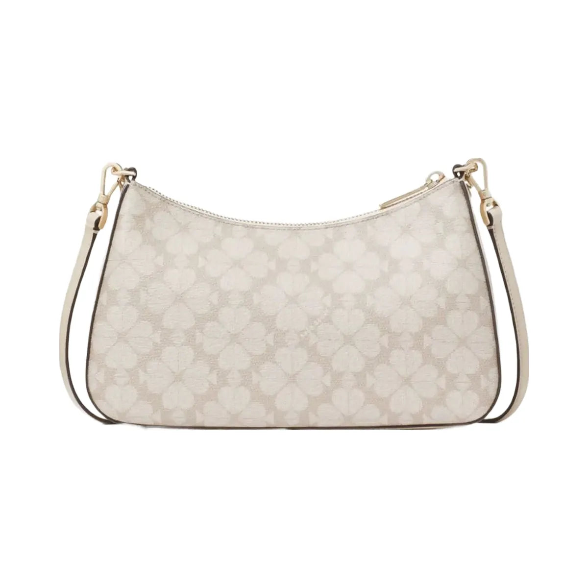 Kate Spade Signature Spade Flower Medium Convertible Crossbody Dark Beige Multi