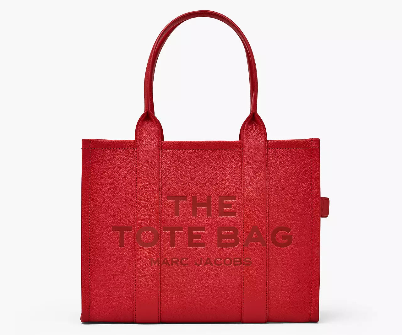 Marc Jacobs The Leather Large Tote Bag 'True Red'