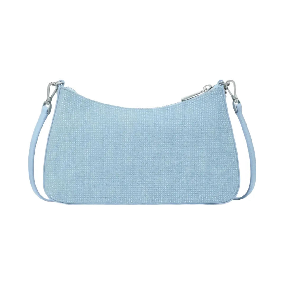Kate Spade Margot Studded Denim Convertible Crossbody Blue Multicolor