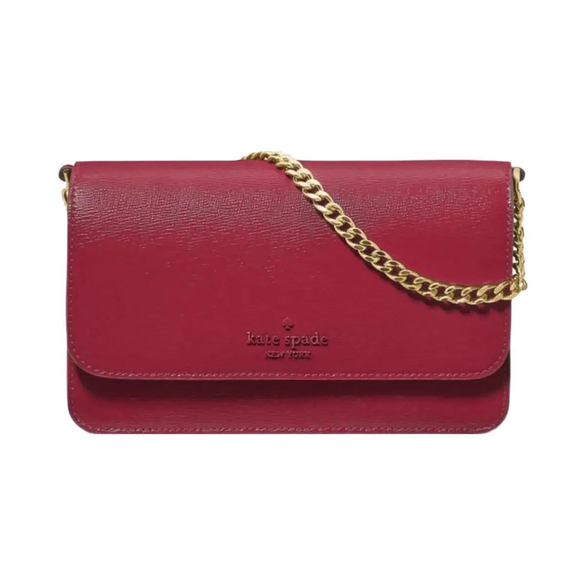 Kate Spade Madison Willow Mini Flap Crossbody Red Jam