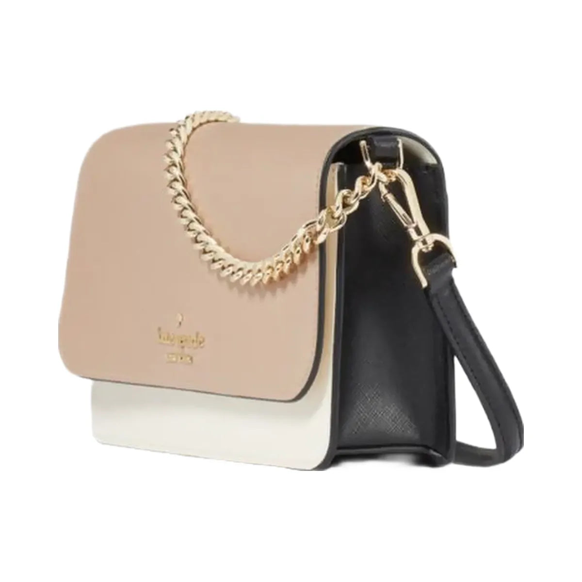 Kate Spade Madison Willow Mini Flap Crossbody Toasted Hazelnut Multi