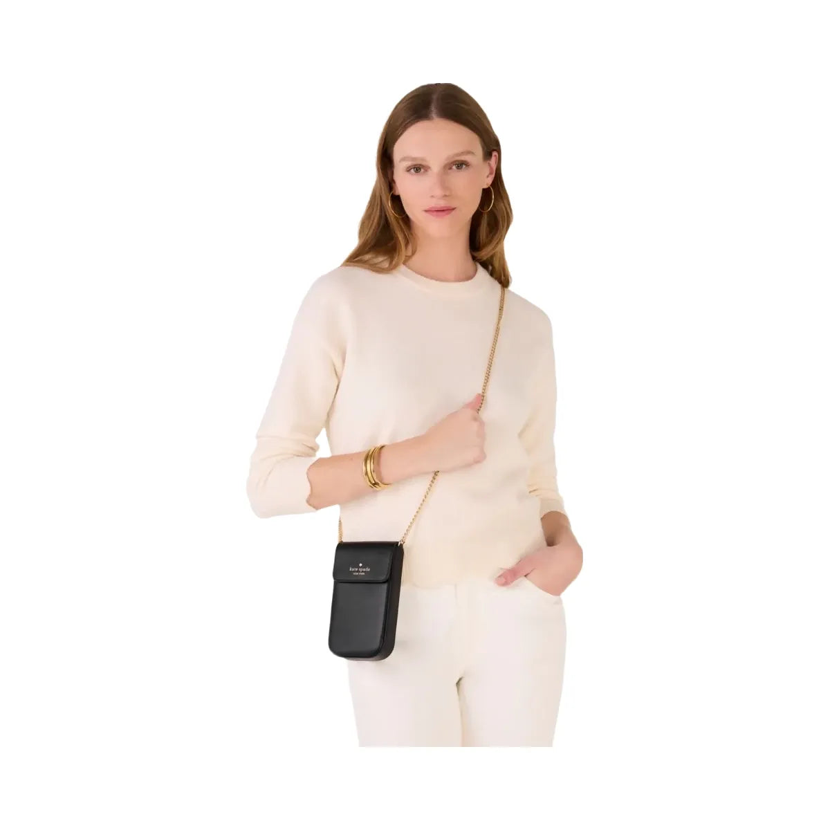 KateSpade Madison Phone Crossbody Black