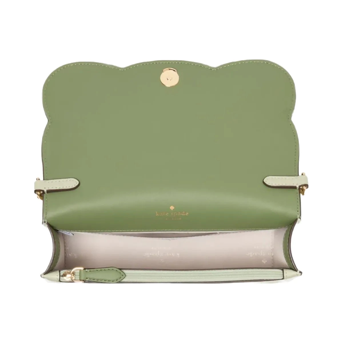 Kate Spade Madison Floral Applique Willow Mini Crossbody Sage Bundle