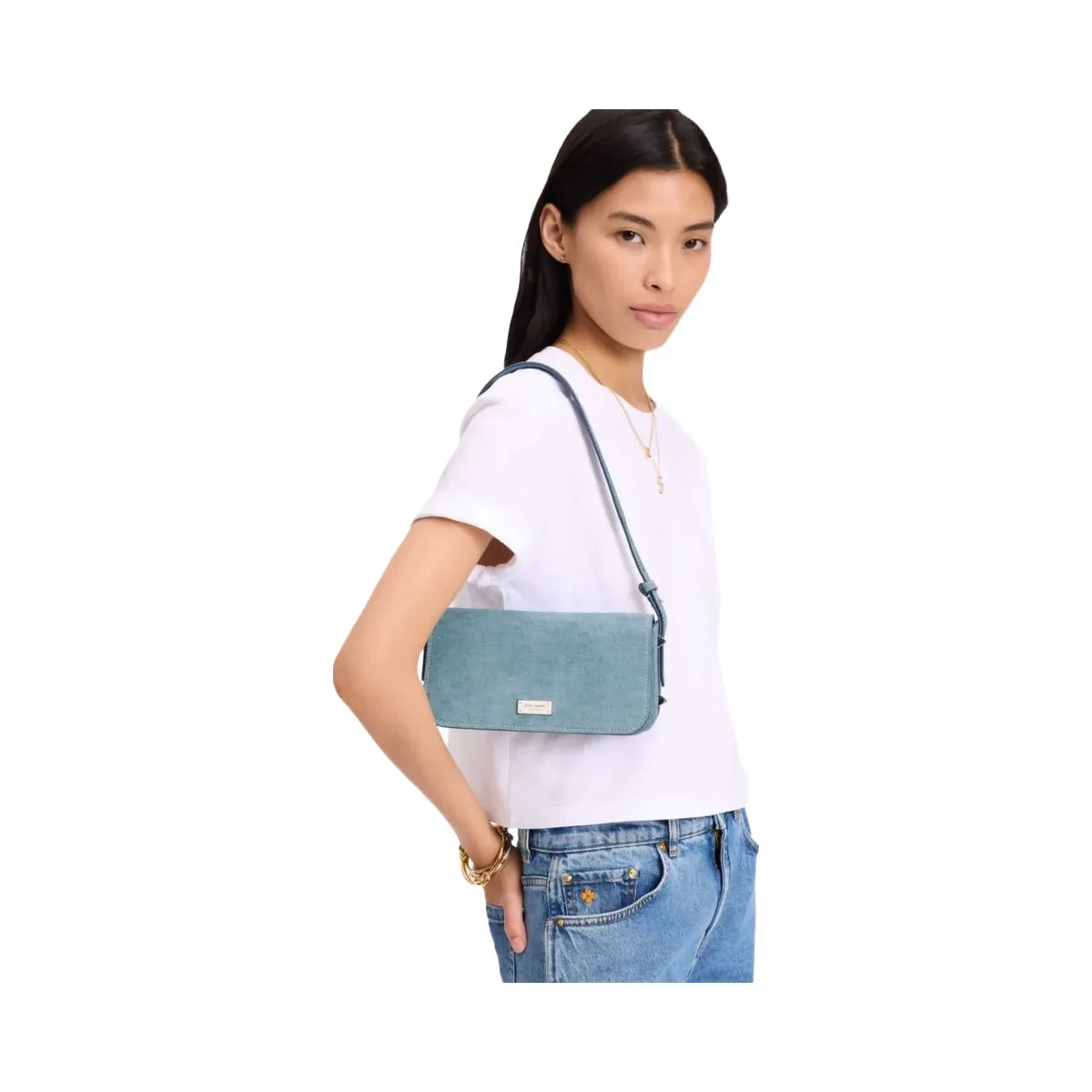 Kate Spade Liv Shoulder Bag Blue Multi