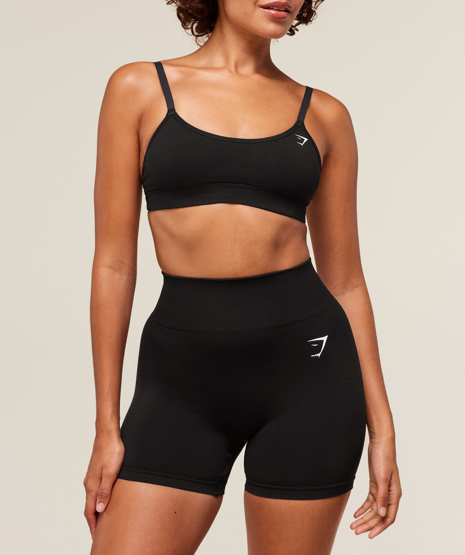 Women's Gymshark Vital Soft Shorts Black