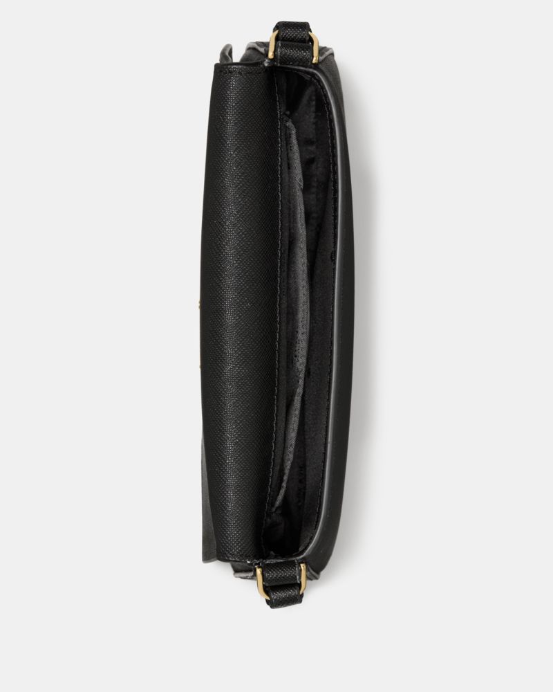 KateSpade Reegan Mini Flap Crossbody Black