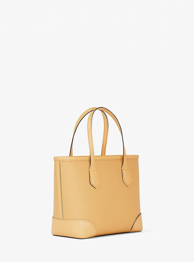 Michael Kors Eva Extra-Small Leather Convertible Tote Bag Honeywheat