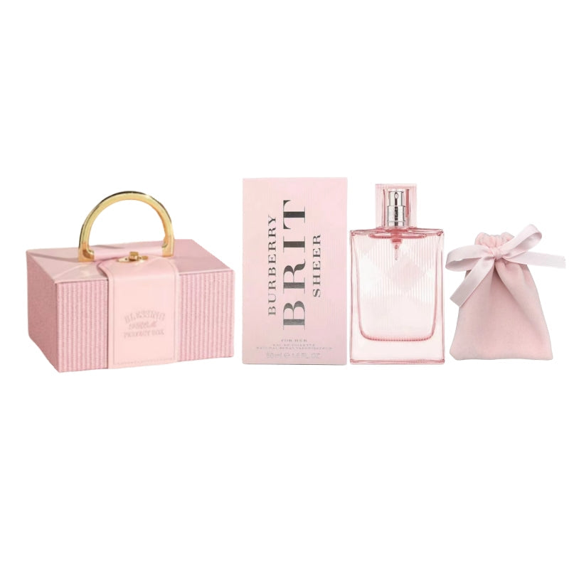 Burberry Cherry Blossom Confession Perfume Sets Eau De Parfum Eau De Toilette Perfumes Cherry Blossom Pink Perfume Bags 74714282