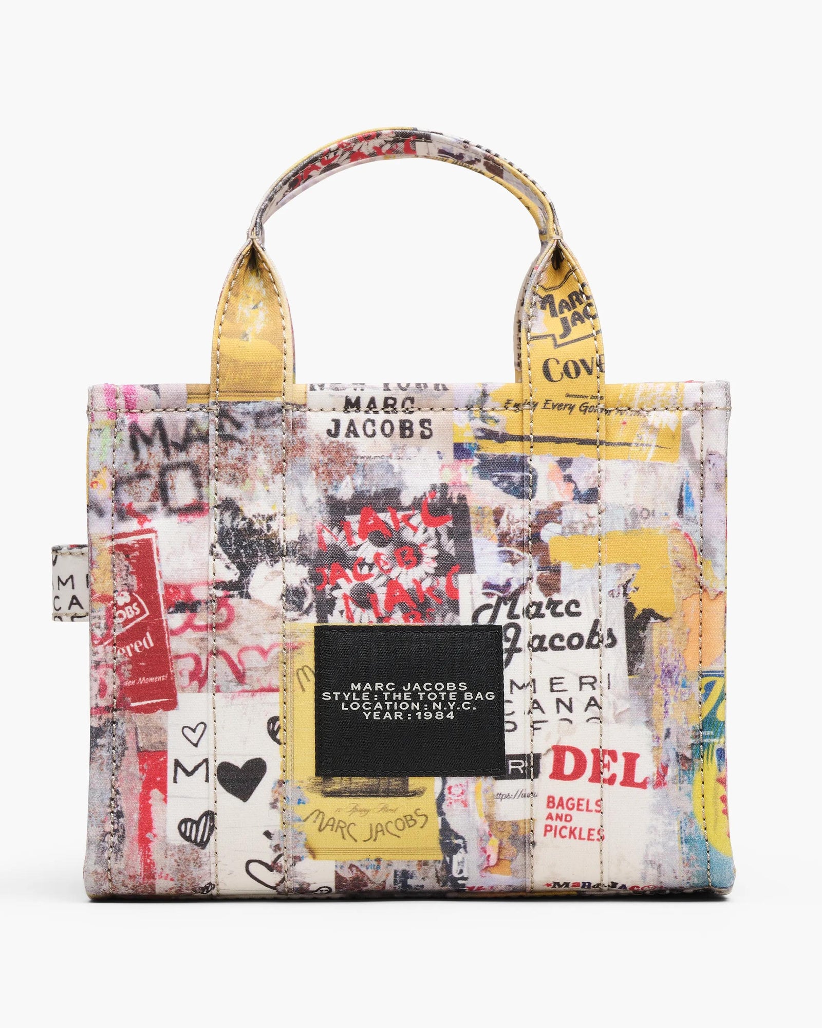 The Pop Americana Canvas Small Tote Bag