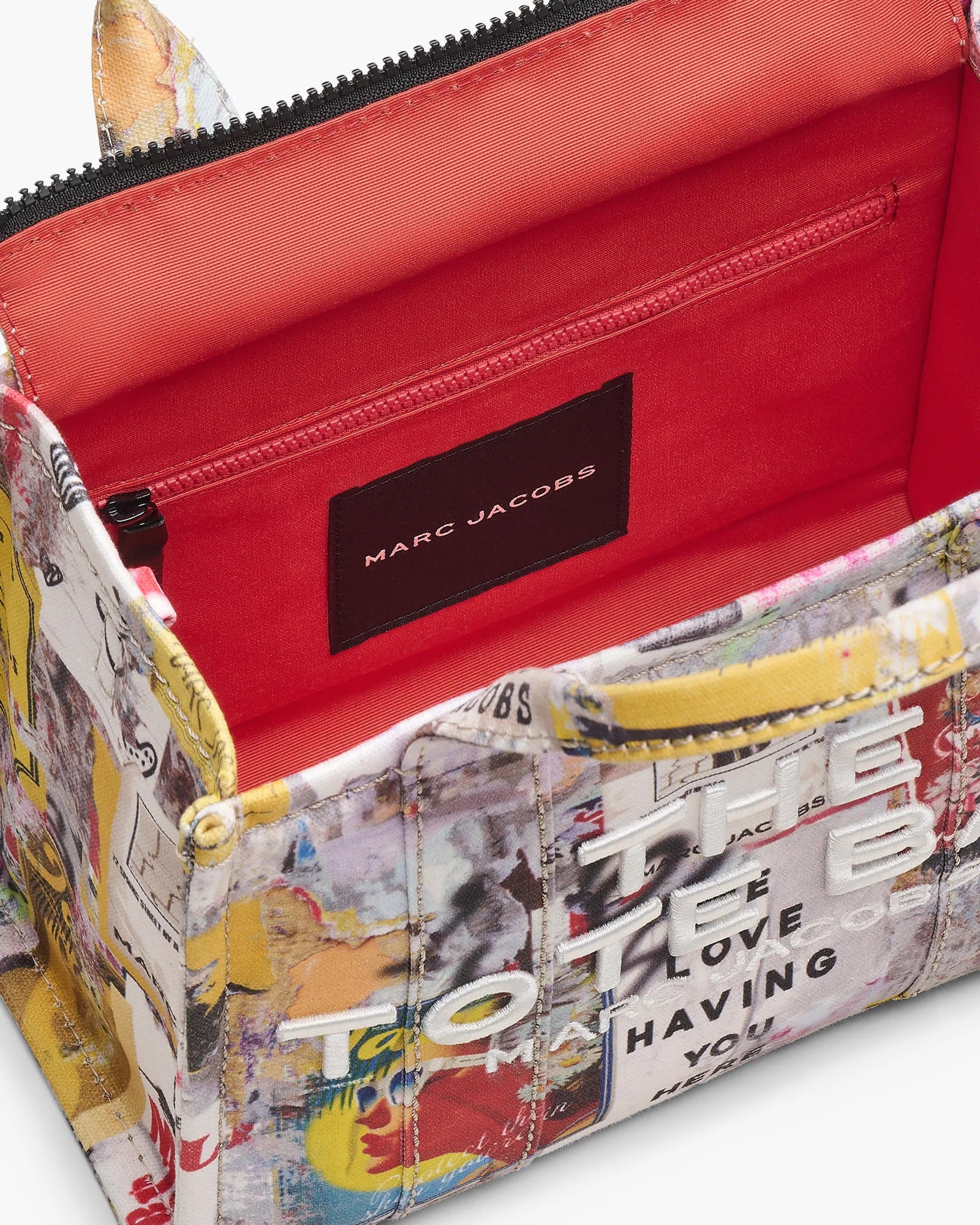 The Pop Americana Canvas Small Tote Bag