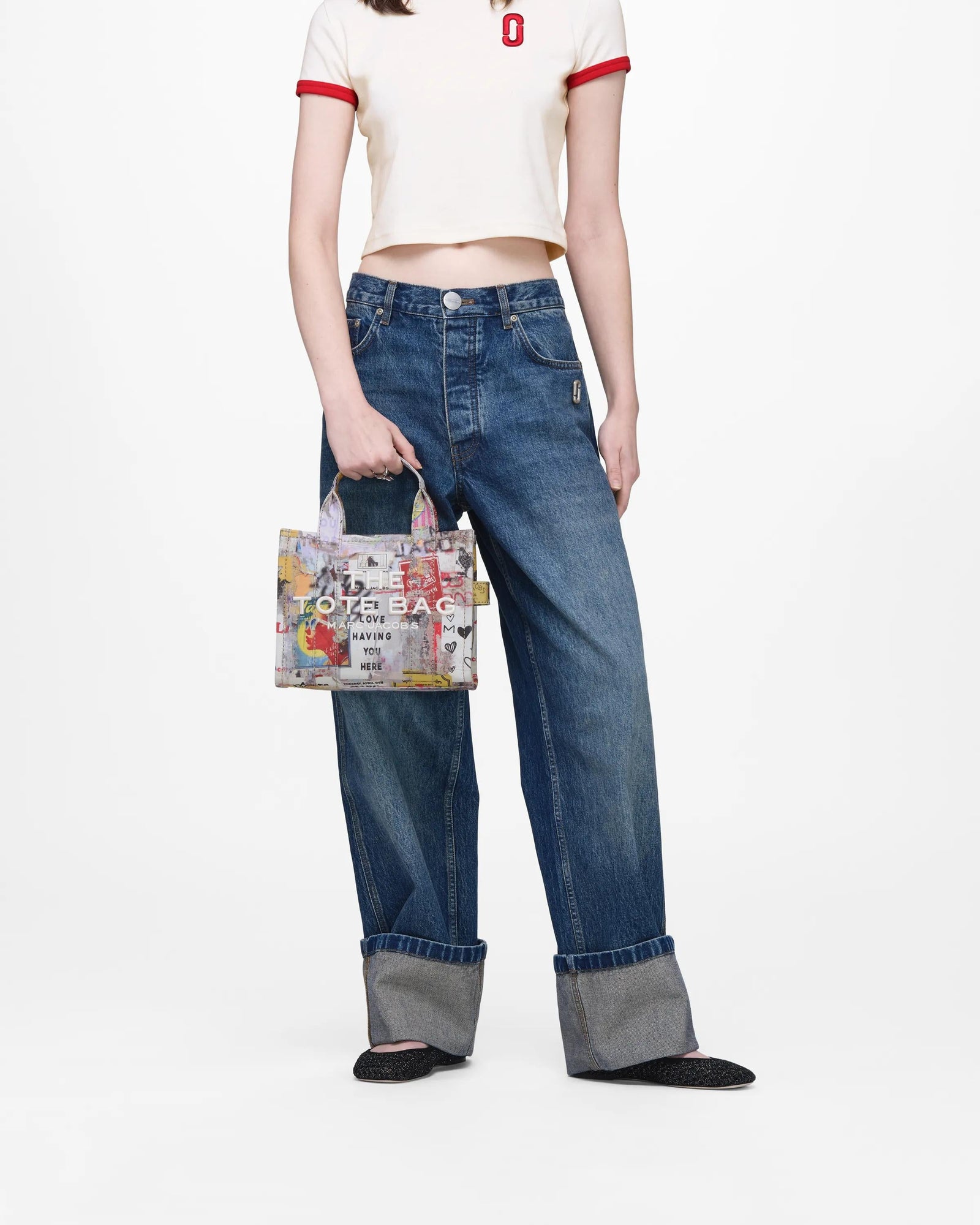 The Pop Americana Canvas Small Tote Bag