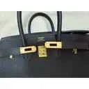 Birkin 25 leather handbag