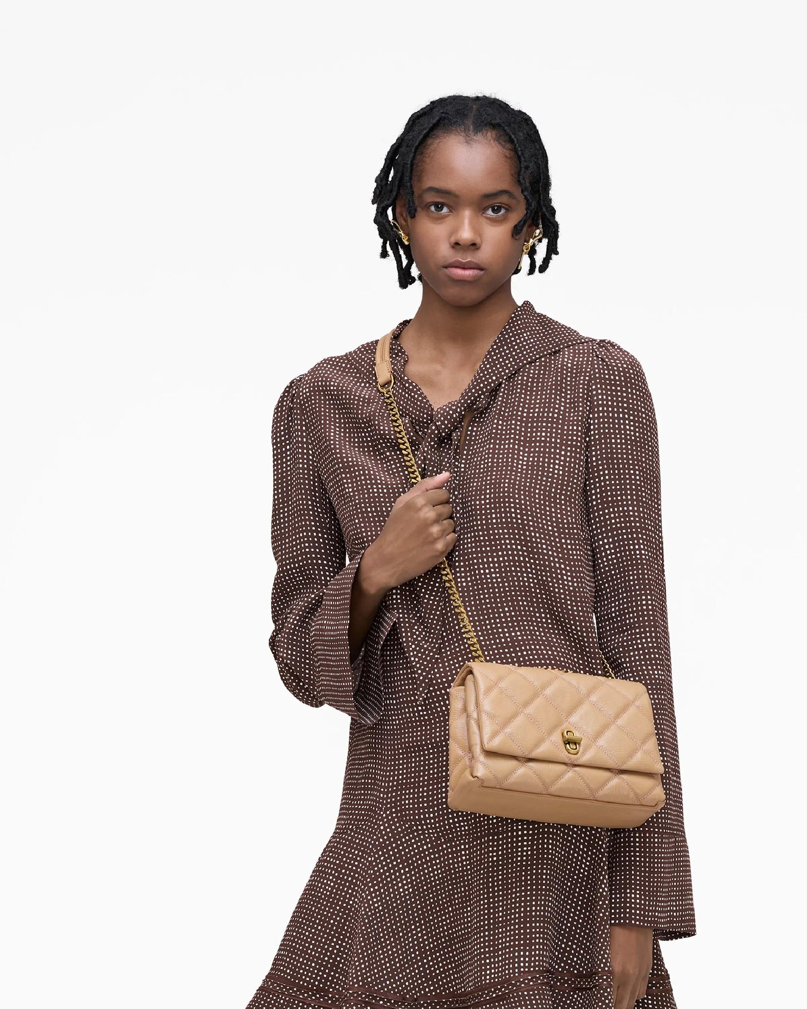 The Quilted Slim Dual Convertible Shoulder Bag