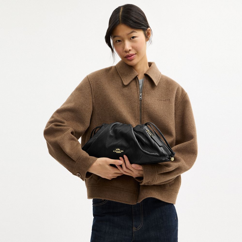 Faye Large Shoulder Bag With Quilting