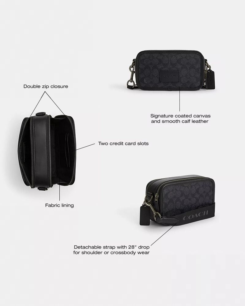Wyatt Crossbody Bag In Signature Canvas